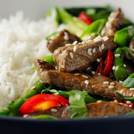 Labuyo Hot Sauce Beef Stir Fry