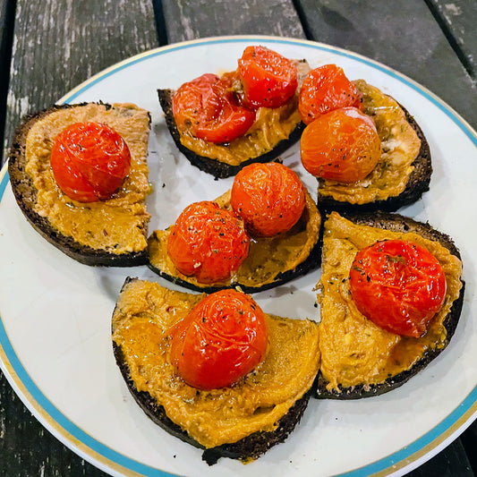 Avocado Toast & Roasted Tomatoes
