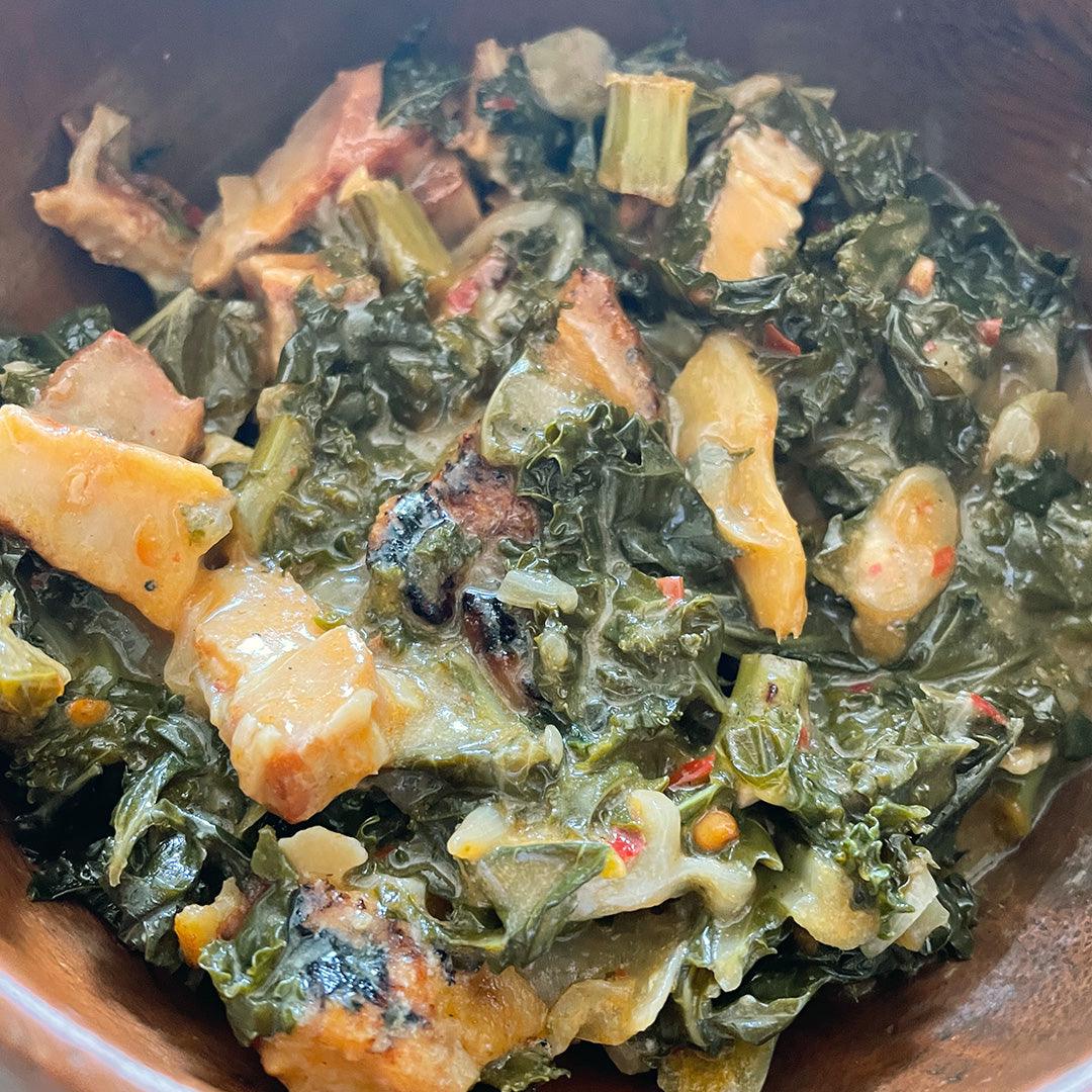 Roni's Kale Laing – RoniB's Kitchen
