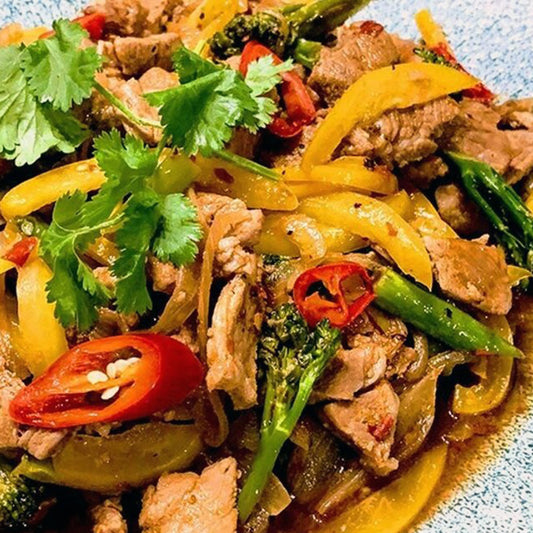 Pork Black Bean Stir Fry