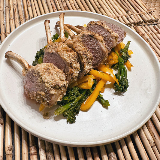 Rack of Lamb with Kalamansi Breaded Crust Top