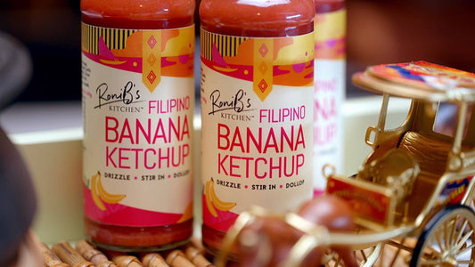Filipino Style Banana Ketchup by RoniB's Kitchen, as featured on Channel 4's Aldi's Next Big Thing