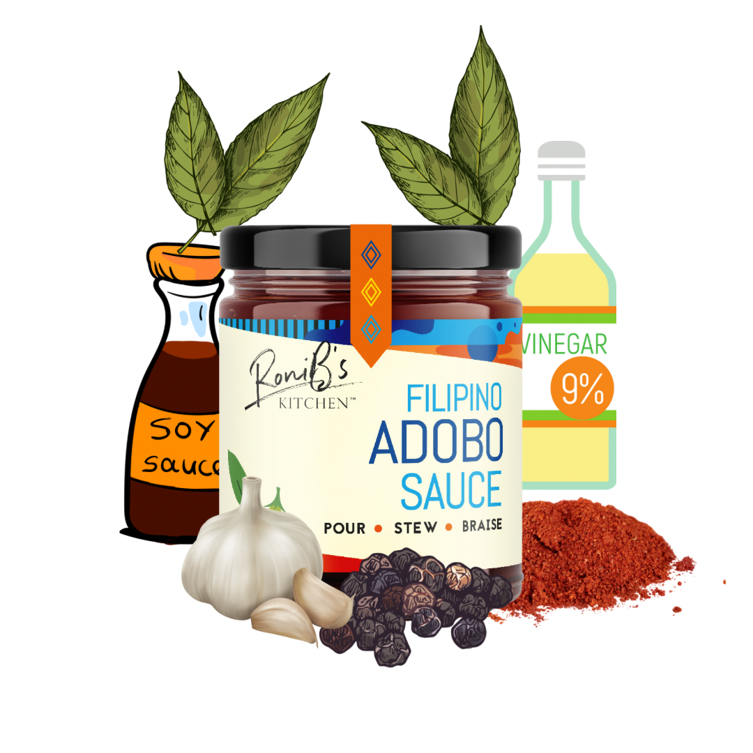 Filipino Style Adobo Sauce - RoniB's Kitchen