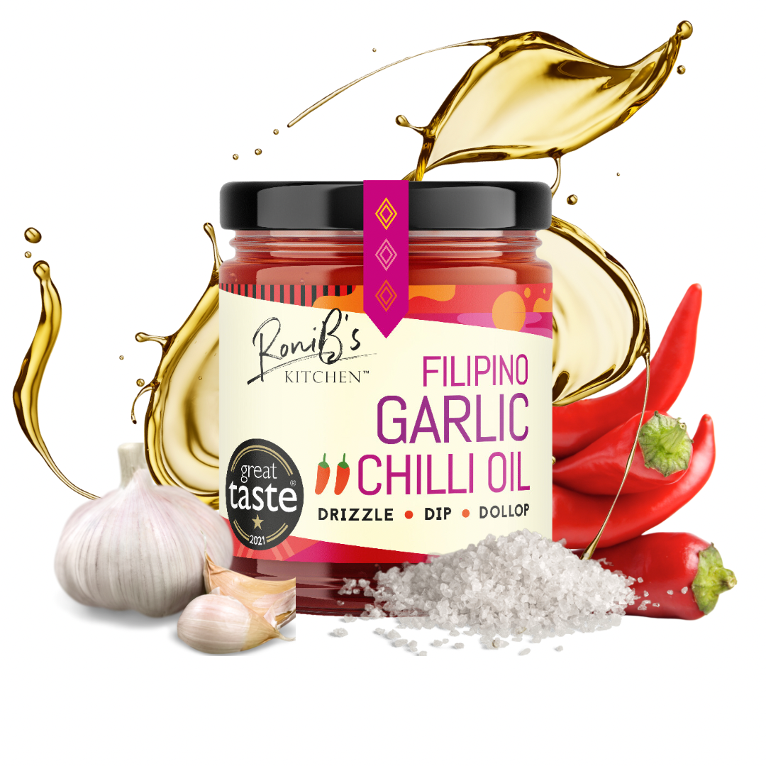 Filipino Style Garlic Chilli Oil - RoniB's Kitchen