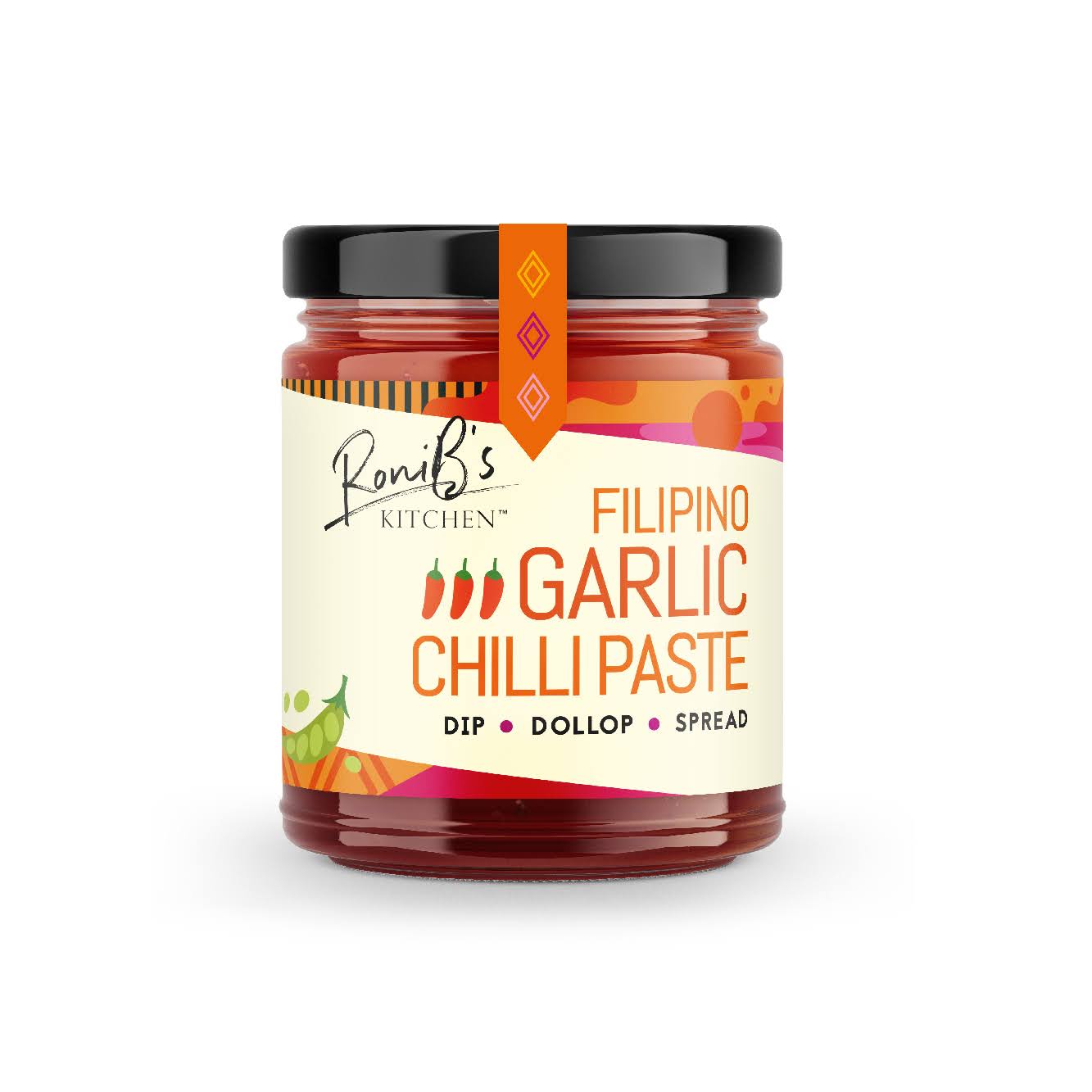 Filipino Style Garlic Chilli Paste - RoniB's Kitchen