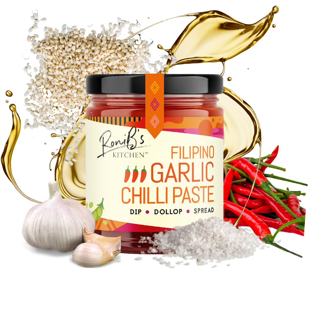Filipino Style Garlic Chilli Paste - RoniB's Kitchen