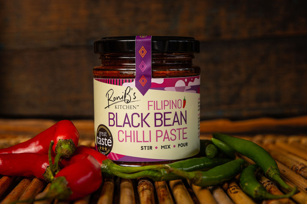 Filipino Style Black Bean Chilli Paste - RoniB's Kitchen
