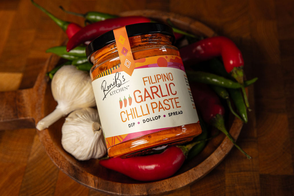 Filipino Style Garlic Chilli Paste - RoniB's Kitchen