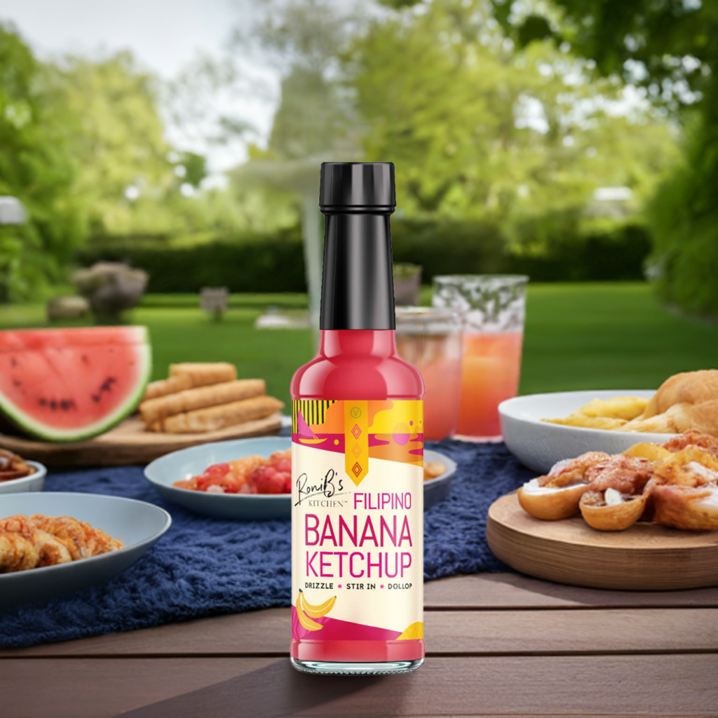 Filipino Style Banana Ketchup - RoniB's Kitchen
