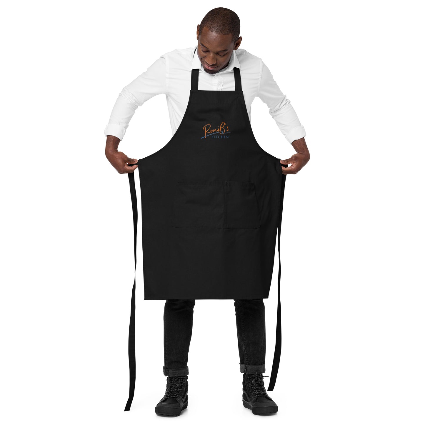 RBK Organic Cotton Apron - RoniB's Kitchen