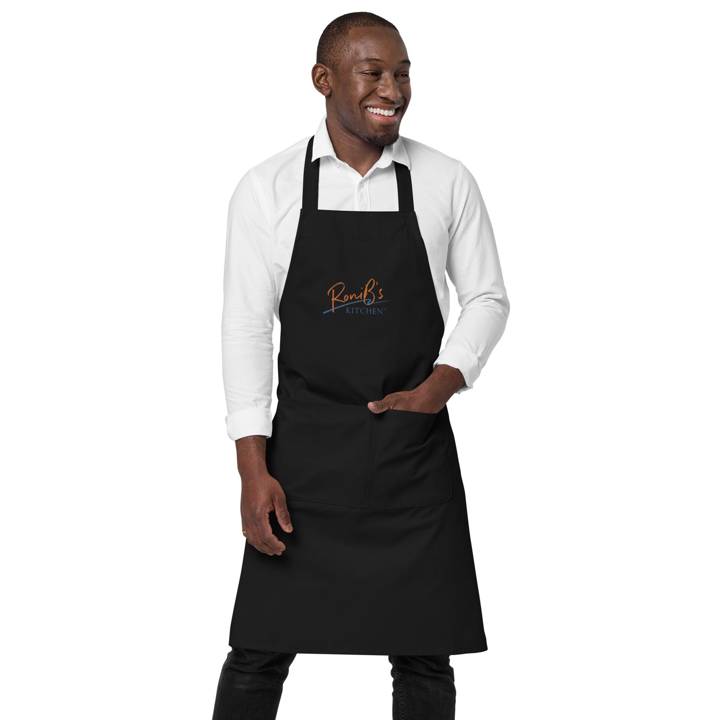 RBK Organic Cotton Apron - RoniB's Kitchen