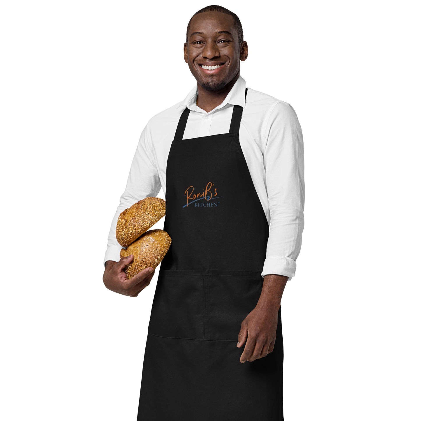 RBK Organic Cotton Apron - RoniB's Kitchen