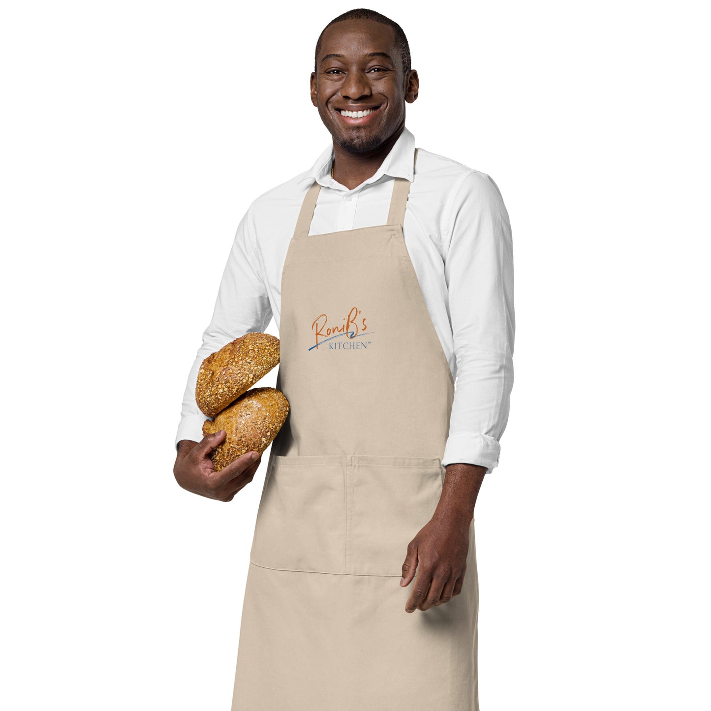 RBK Organic Cotton Apron - RoniB's Kitchen
