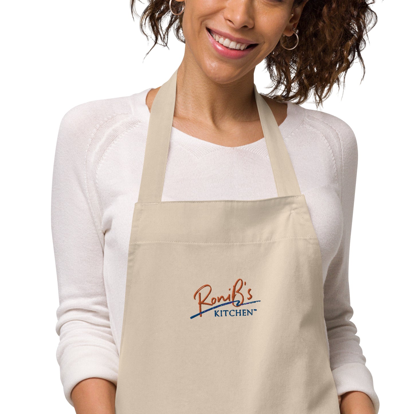 RBK Organic Cotton Apron - RoniB's Kitchen