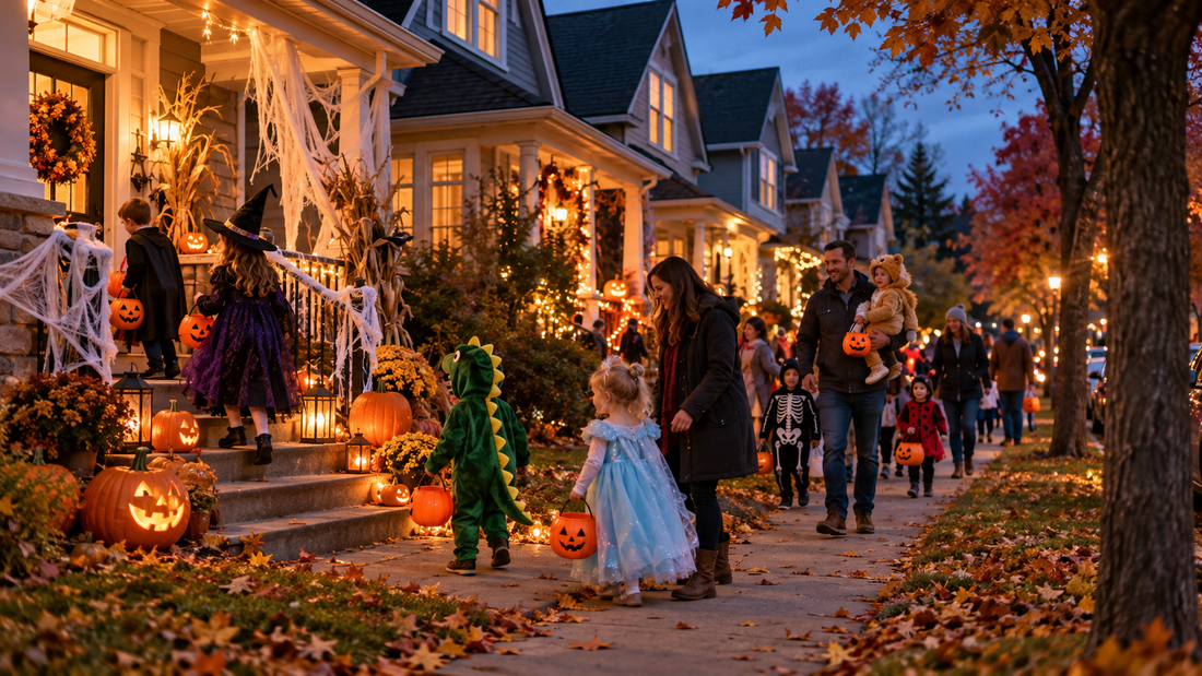 Trick or Treat? We Go to the Cemetery for a Party