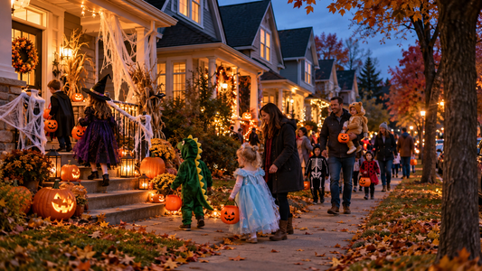 Trick or Treat? We Go to the Cemetery for a Party