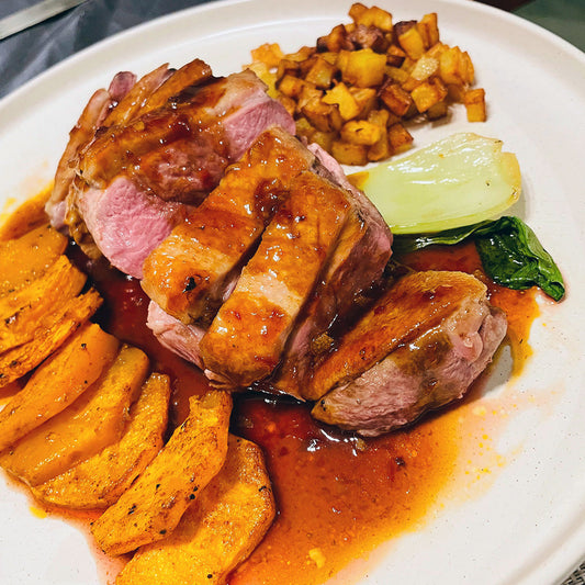 Duck Breast in Asian Tamarind Glaze
