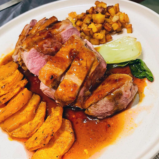Duck Breast in Asian Tamarind Glaze