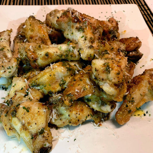 Hot Garlic & Parmesan Wings