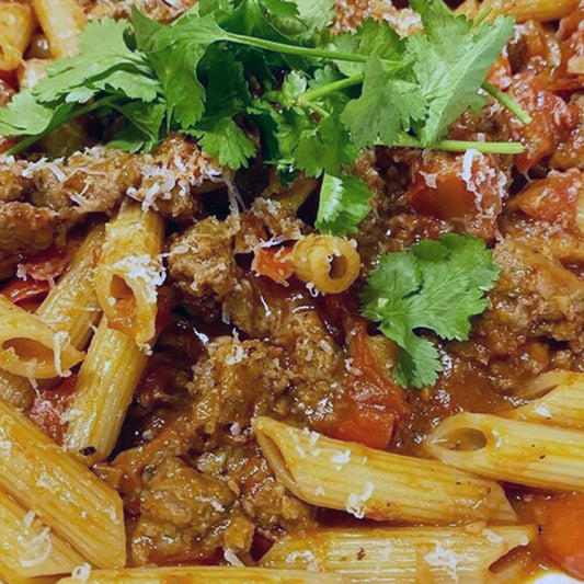 Sausage Penne with a Spicy Twist