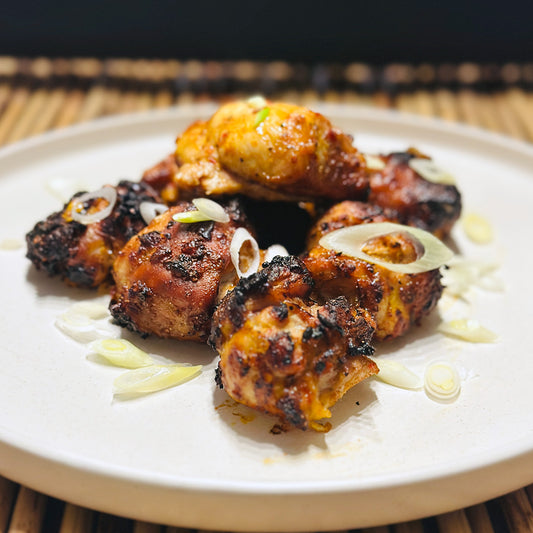 Tamarind-Glazed Chicken with Garlic Chilli Paste