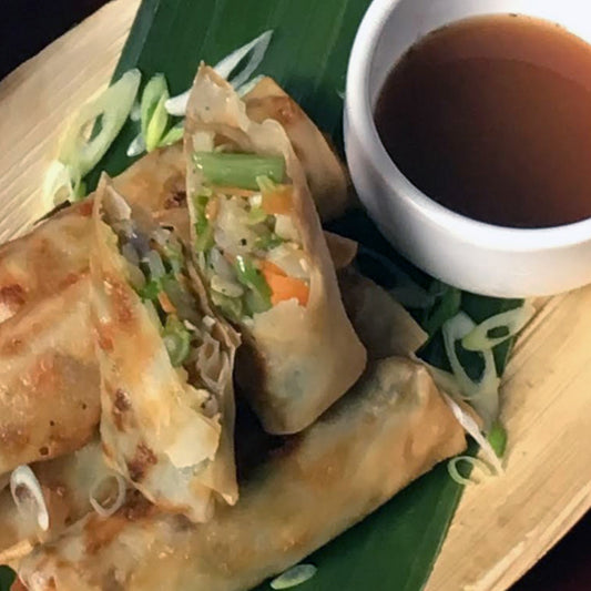 Vegetable Lumpia with Dipping Sauce