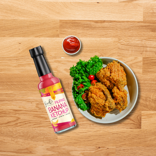 Filipino Style Banana Ketchup - RoniB's Kitchen
