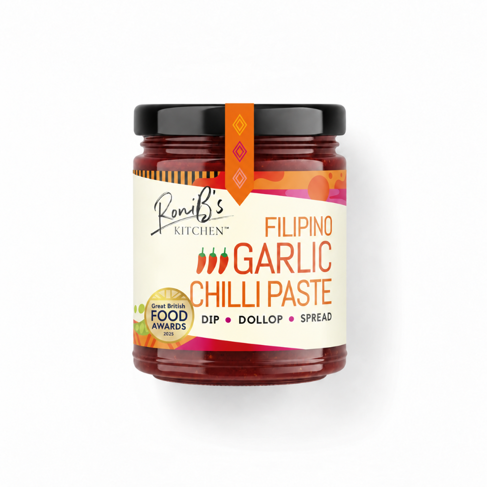 Filipino Garlic Chilli Paste with Scotch Bonnets | Great British Food Awards Gold Winner | 190ml