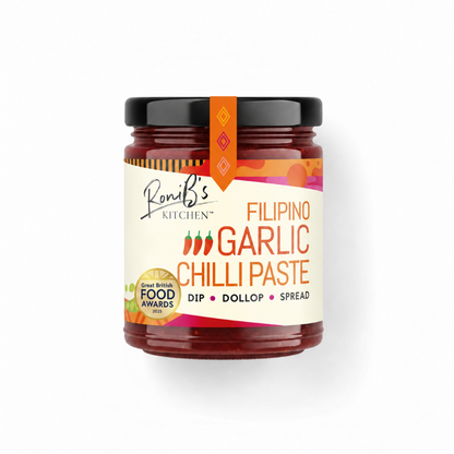 Filipino Garlic Chilli Paste with Scotch Bonnets | Great British Food Awards Gold Winner | 190ml