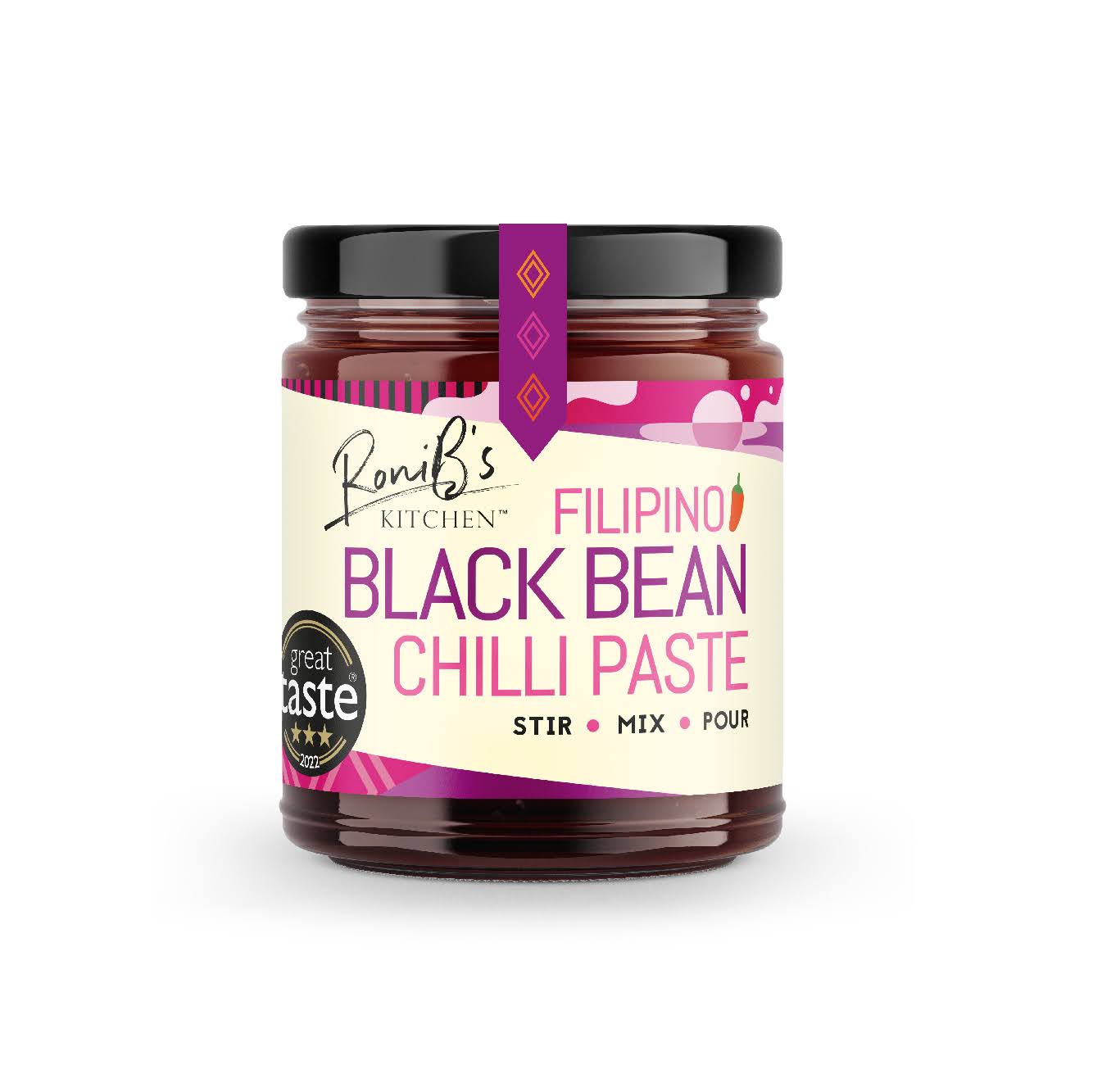 Filipino Style Black Bean Chilli Paste - RoniB's Kitchen
