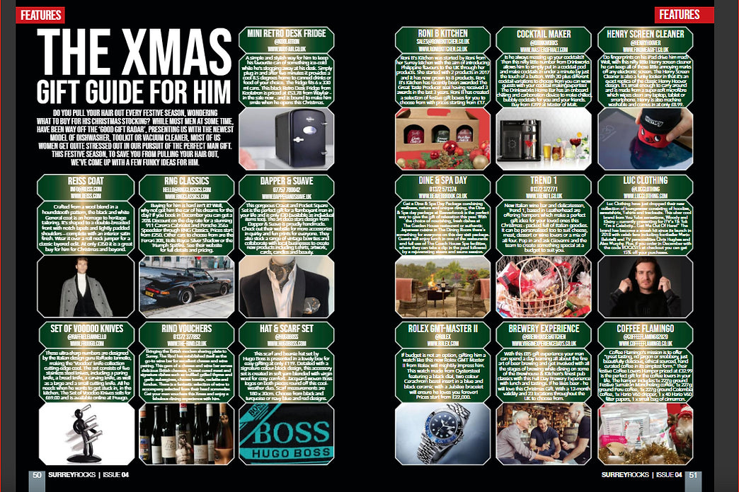 The Xmas Guide For Him