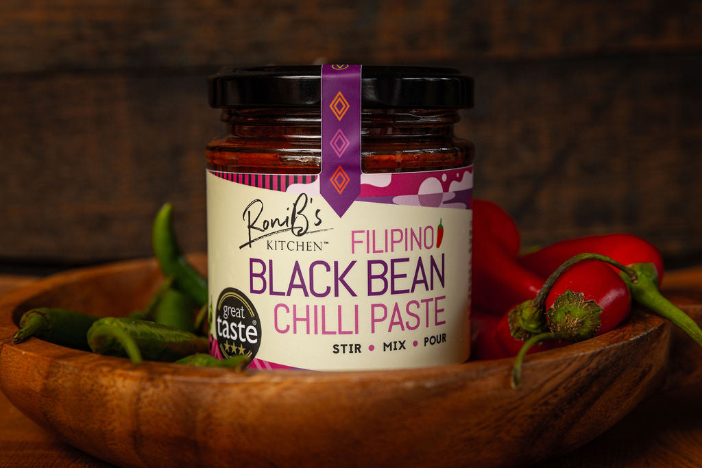 Filipino Style Black Bean Chilli Paste - RoniB's Kitchen