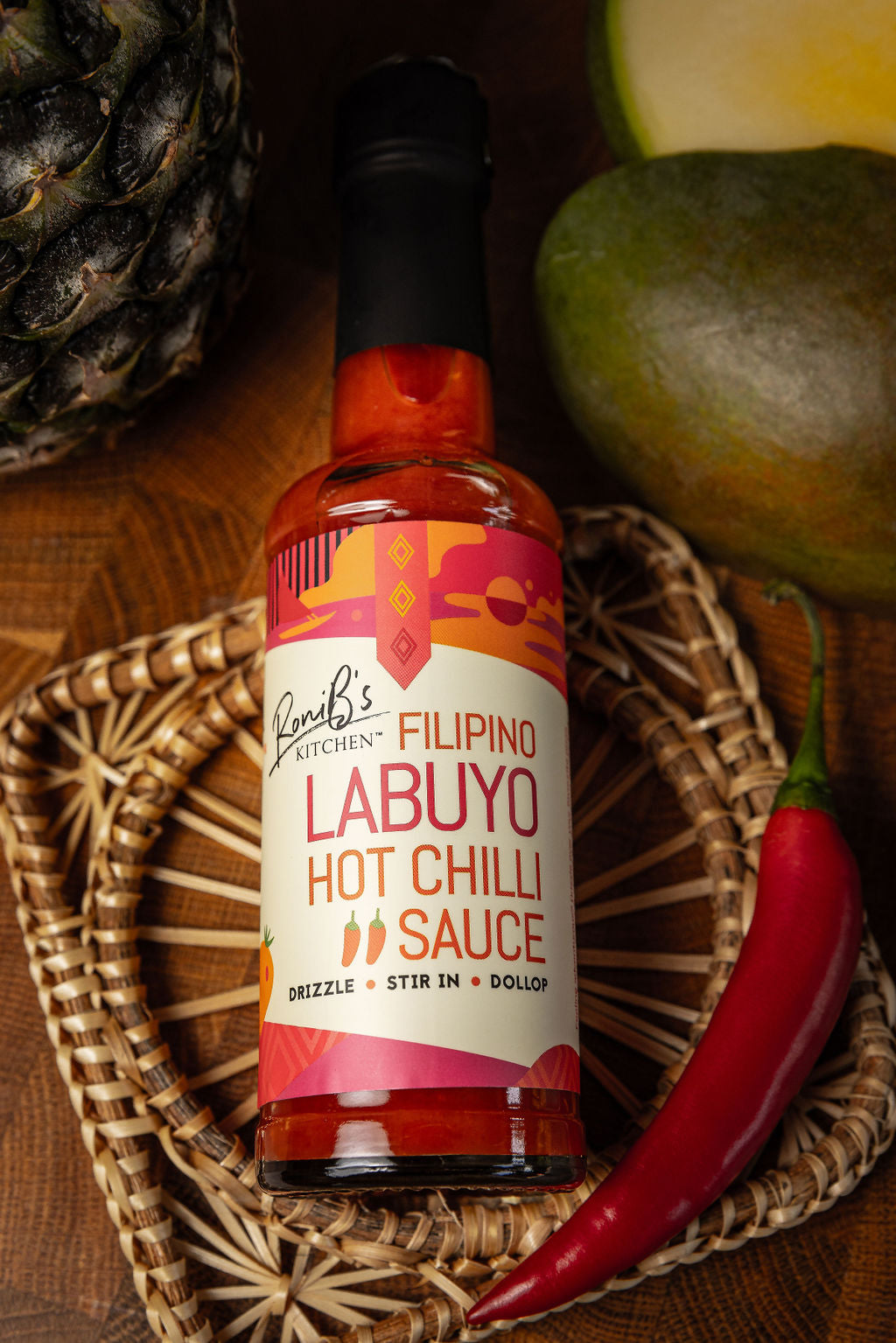 Filipino Style Labuyo Hot Chilli Sauce - RoniB's Kitchen