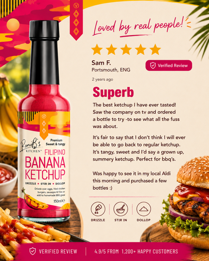 Filipino Banana Ketchup | As Seen on James Martin | 150ml