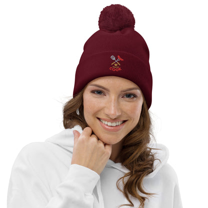 RBK Pom Pom Beanie